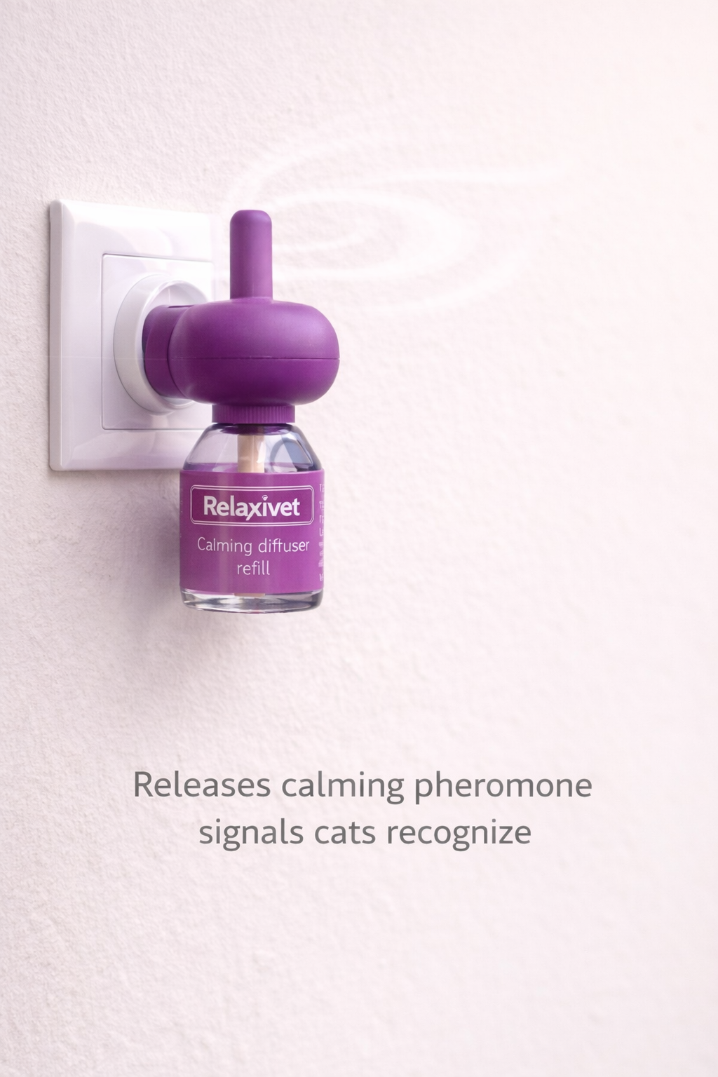 BuzoTail™ Calming Cat Diffuser Refill – Drug-Free Stress Support (6-Pack)